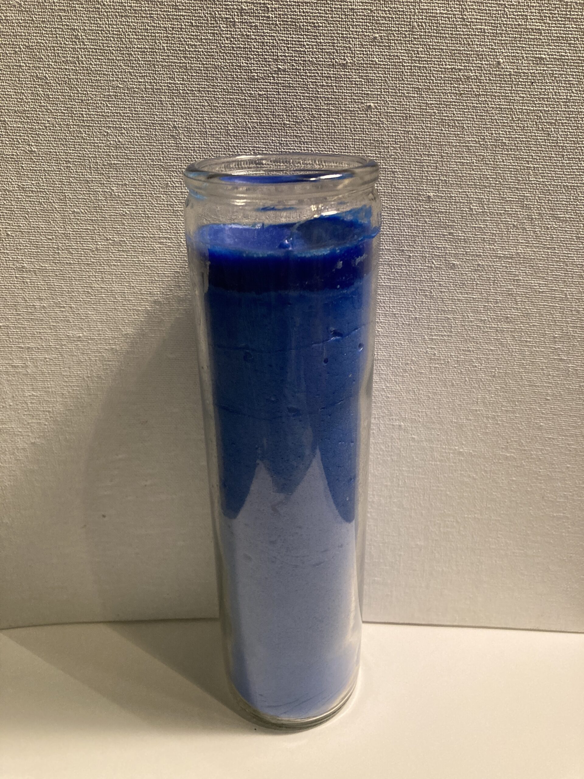 Blue 7oz candle