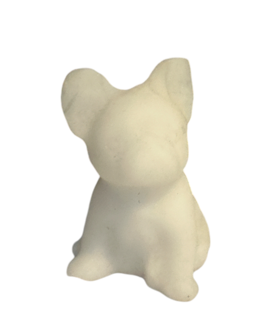 White Calcite Dog 0.55lb