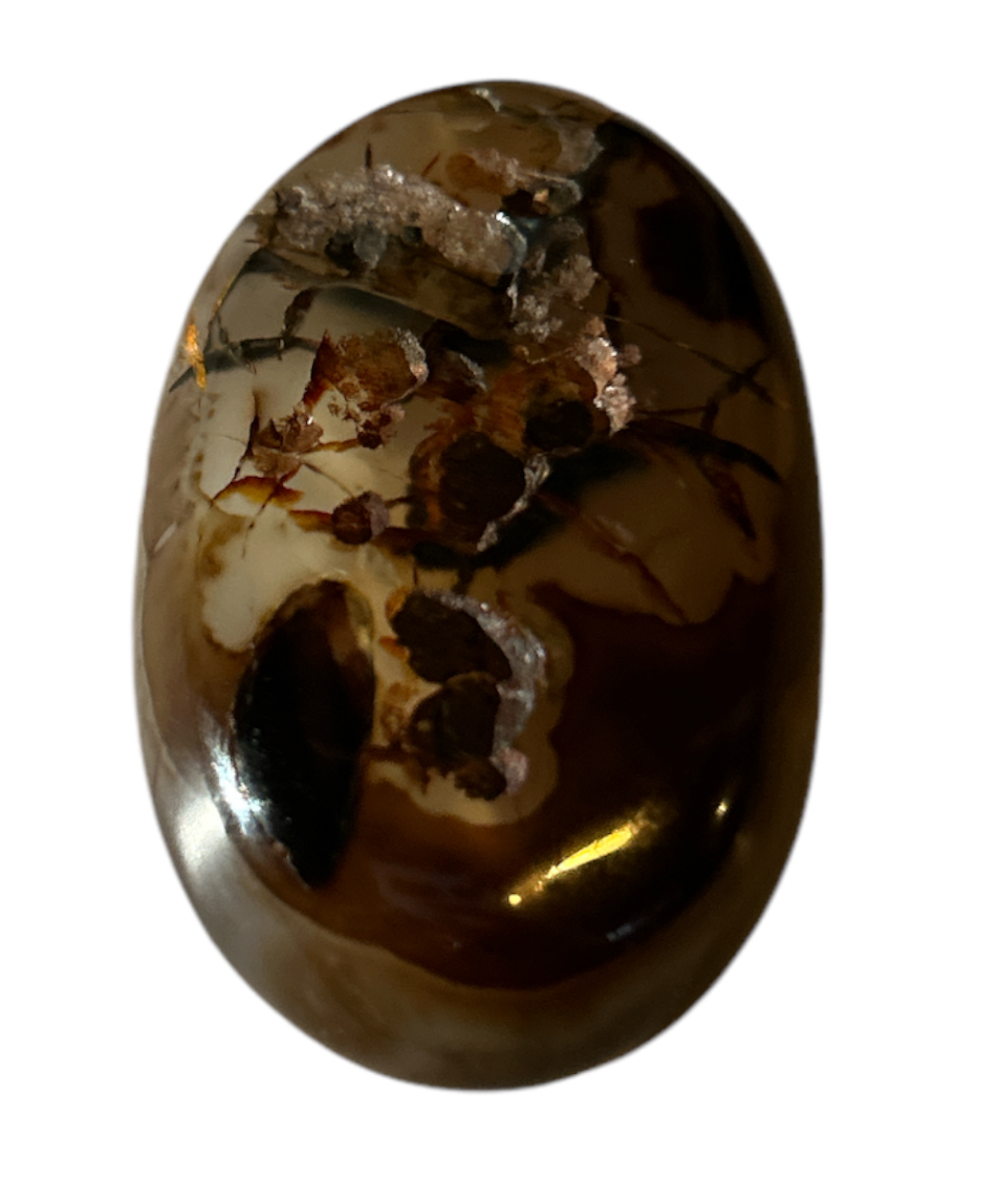 Agate Necklace Pendant .081lb