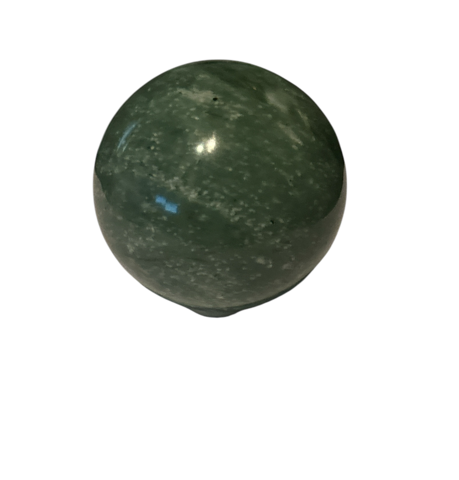 Green aventurine sphere .414lb