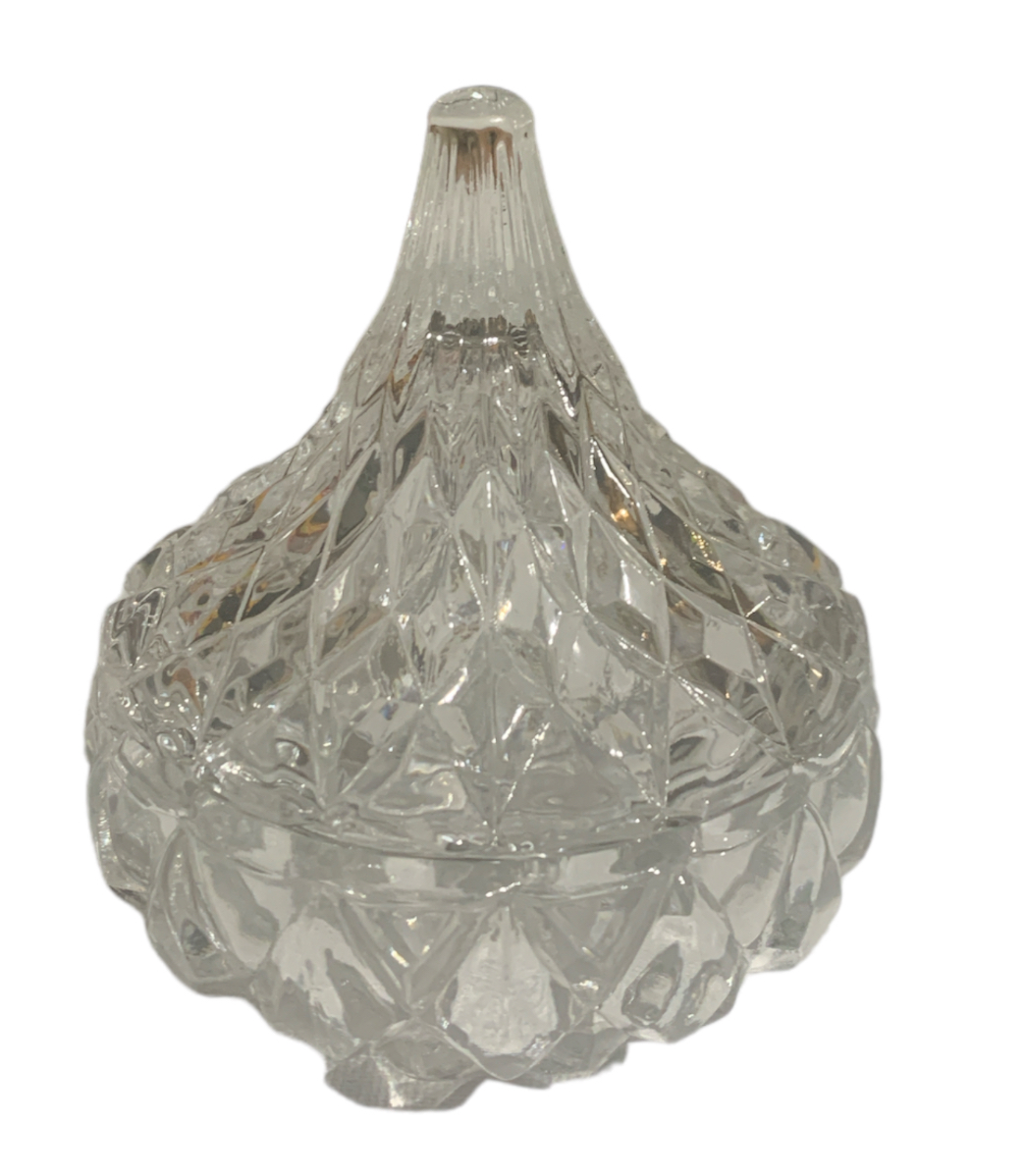 Decorative Glass 3x3.4 inches (7.5x8.5cm)